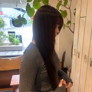ロング カラー Noa🎀🫧 KNACK 東三国のヘアスタイル