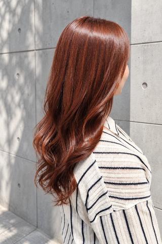 セミロング カラー ✨透明感×艶髪| 似合わせカラーのヘアスタイル