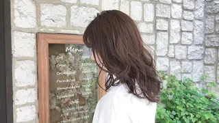 ミディアム カラー パーマ ヘアアレンジ メンズ キッズ ネイル マツエク・マツパ 髪質改善/透明感 OAK兵庫のヘアスタイル