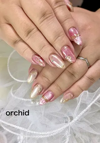 ネイル orchid ♡オーキッドのネイルデザイン