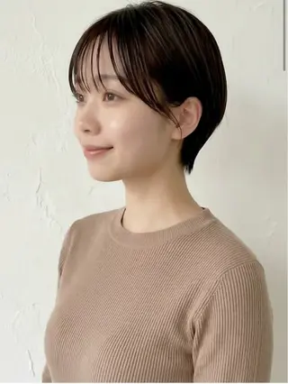 ショート COVER HAIR 川口店✨　土屋凜のヘアスタイル