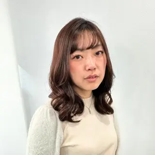 セミロング カラー ❇️安達 優心❇️ レイヤー/艶髪特化のヘアスタイル