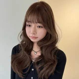 ロング Rita/髪質改善/ ブリーチなしWカラーのヘアスタイル