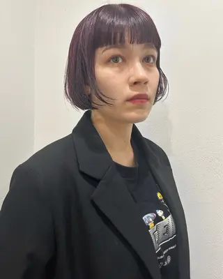 ショート カラー 村上雅人 ナチュラルモードのヘアスタイル