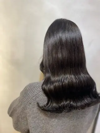 ミディアム 似合わせカット🫧透 明感カラー🫧maiのヘアスタイル