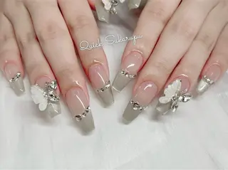 ロング Quick Sukarupuのネイルデザイン