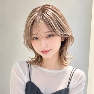ショート カラー HAREru. モデル募集【戸塚】のヘアスタイル