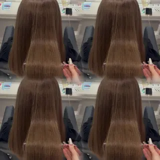 ロング カラー 🦋REISA🦋 エクステ×ハイトーンのヘアスタイル