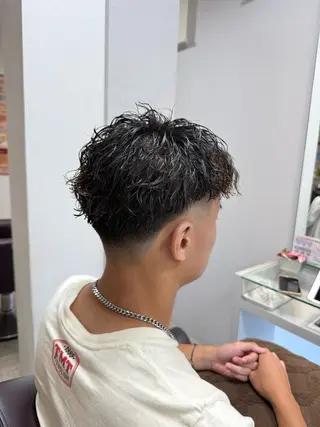 メンズ 新川 樹里のヘアスタイル
