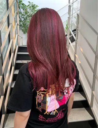 セミロング miu (ミユ)のヘアスタイル