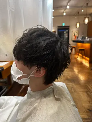 パーマ メンズ Flor 上大岡 🌱山本一葉🌱のヘアスタイル
