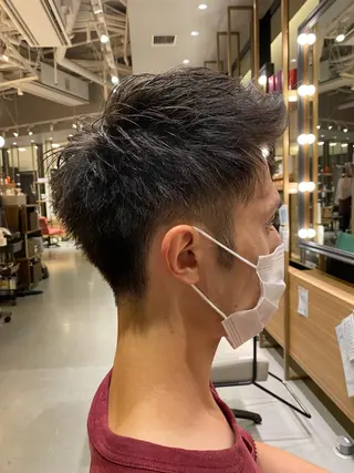 メンズ unopulir 景山 凌のヘアスタイル