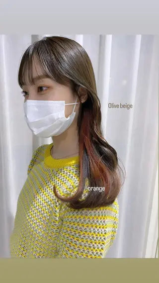 ロング カラー 赤羽美容師 ayunaのヘアスタイル
