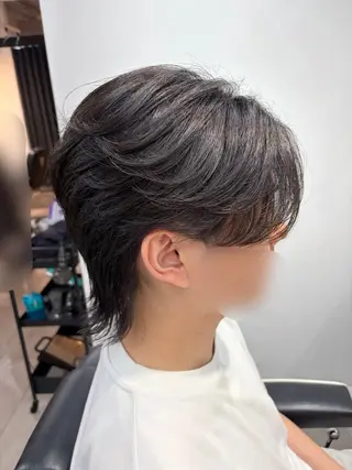 ミディアム メンズ 高橋 唯のヘアスタイル