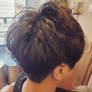 ショート メンズ spa hair ark 富井直美のヘアスタイル