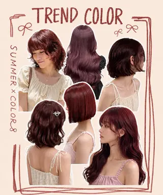 カラー yuka♡/暖色系/ ブリーチなしWカラーのヘアスタイル