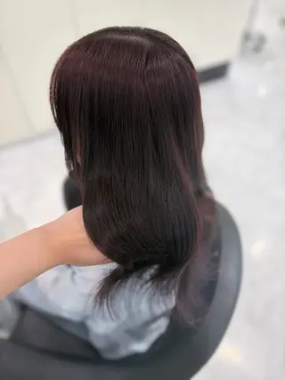ロング カラー ヘアアレンジ 💓色落ちまで綺麗な 垢抜けカラー💓のヘアスタイル