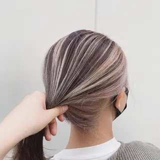 ミディアム 高梨 里穂のヘアスタイル