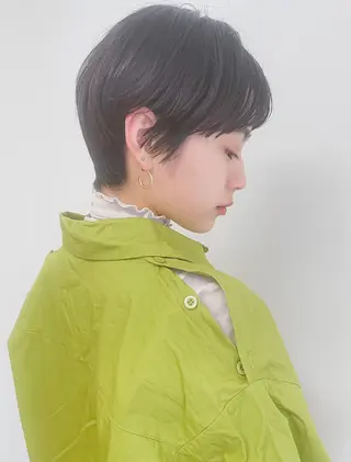 ショート カラー BASSA 下井草店のヘアスタイル