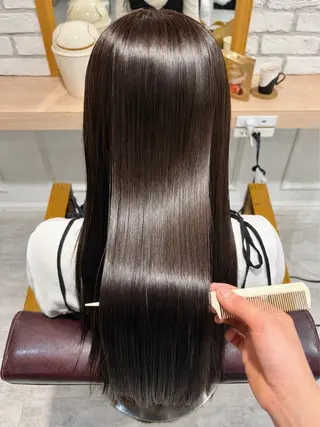 ロング カラー AO Iのヘアスタイル