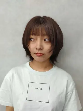 ショート 赤塚 🐱のヘアスタイル
