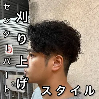 ショート カラー パーマ メンズ 🏆メンズヘア特化 🥇代表りんぺーのヘアスタイル