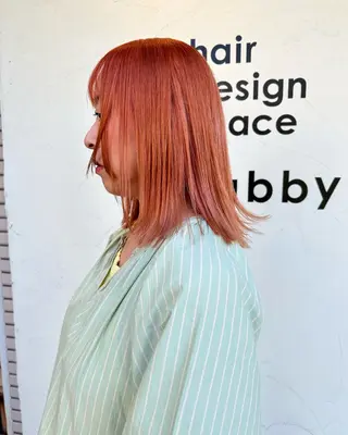 セミロング Sabby氏川洸希 パーマのヘアスタイル