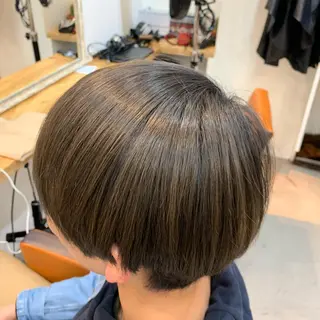 ショート カラー メンズ navile原宿 yumaのヘアスタイル