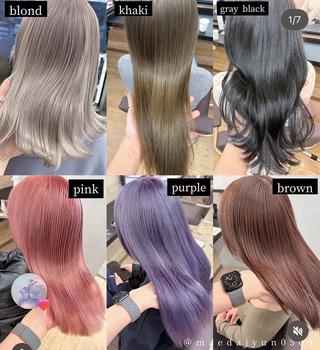 カラー 👑カラー特化/ 艶髪/髪質改善/原宿のヘアスタイル