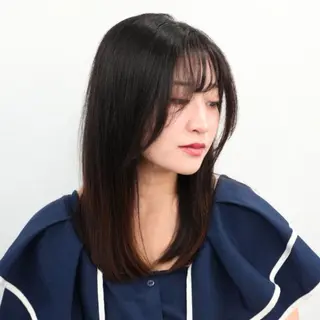 セミロング カラー ❇️安達 優心❇️ レイヤー/艶髪特化のヘアスタイル