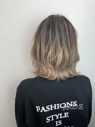 ミディアム カラー 【KIRA 代表】 TATSUYAのヘアスタイル