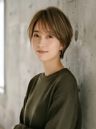 ショート 【ショート×美髪】 澤田 周のヘアスタイル
