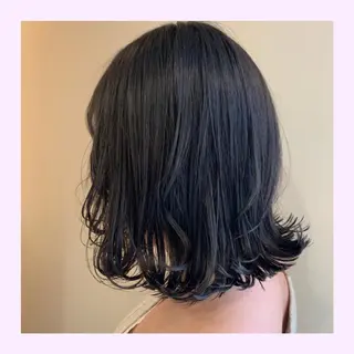 ミディアム パーマ 暖色/ブリーチカラー 🎀 M i k uのヘアスタイル