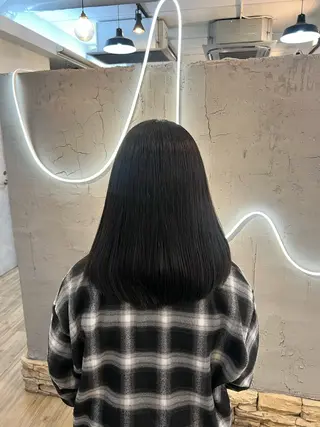 ミディアム キッズ 窪木 里紗のヘアスタイル