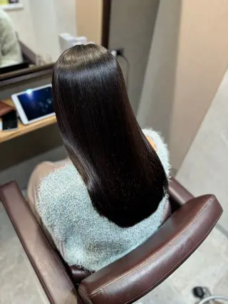 ロング 美髪矯正 selyaのヘアスタイル