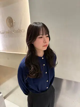 ロング カラー ヘアアレンジ 艶髪/ボブモデル 募集🫧Terukaのヘアスタイル
