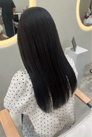 ロング 晴天/エクステ🪽 透明感カラー/艶髪のヘアスタイル