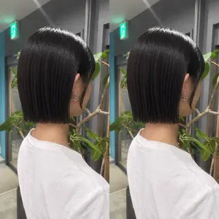 ショート JUMI/ショート/ ボブ/透明感カラー✨のヘアスタイル