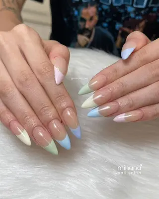 ネイル lunii 𓂃♡ mihanaのネイルデザイン