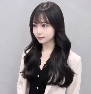 ロング カラー girly上品ヘア 🎀／ベージュikuのヘアスタイル