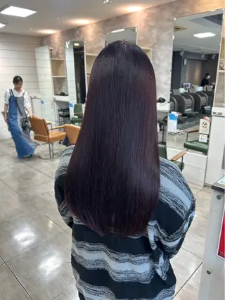ロング カラー 本尾 空大のヘアスタイル
