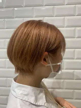 ショート カラー appiis 柳田葵　横浜のヘアスタイル