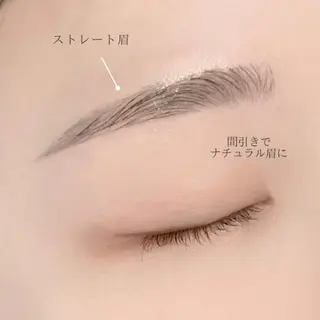 アイブロウ Makea川越𓇼 ヨシダのマツエク・マツパデザイン