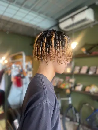 ミディアム パーマ PATH-hair. storeのヘアスタイル