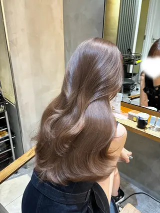 ロング 🧡レイヤー🧡 ✨透明感カラー✨祥吾のヘアスタイル