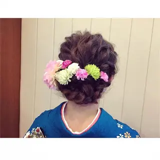 ヘアアレンジ 高木 麻知子のヘアスタイル
