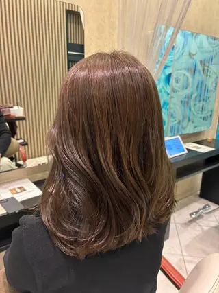 ミディアム 至福の時間を❤️ かめいまゆのヘアスタイル