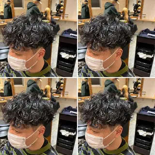 パーマ メンズ メンズパーマ特化 望月謙二郎のヘアスタイル