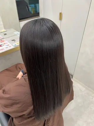ロング 透明感デザインカラー /髙橋/白髪ぼかし可のヘアスタイル