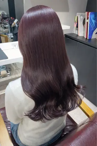 セミロング 盛れる韓国ヘア / カワラギアユミのヘアスタイル